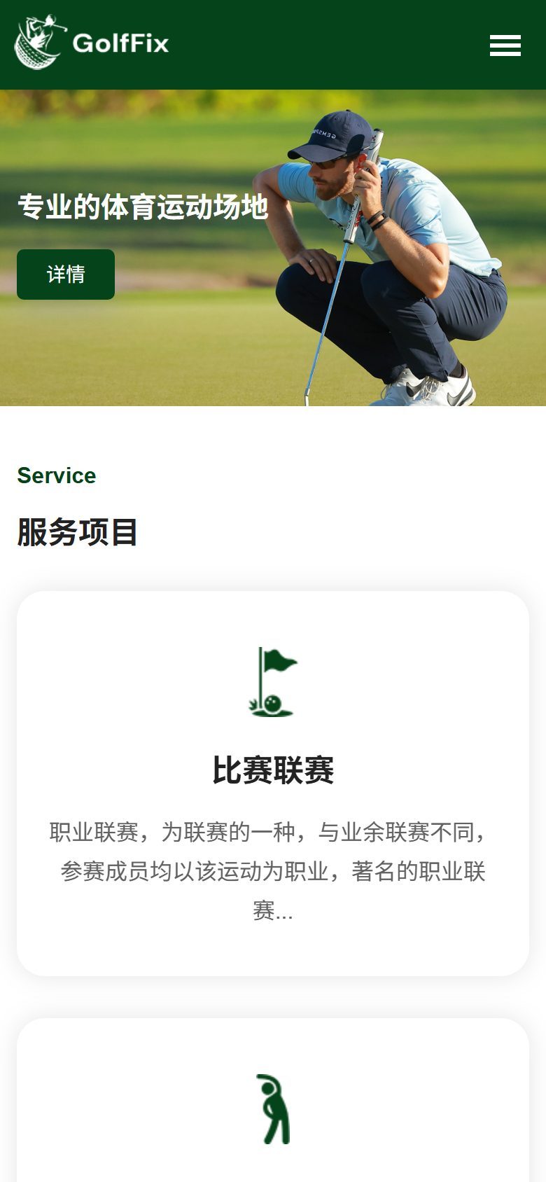 体育运动场企业官网建设方案